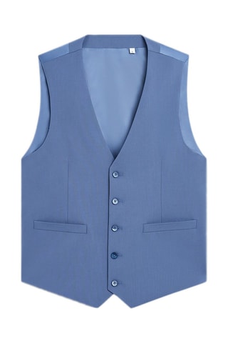 Gilet de costume - Bleu
