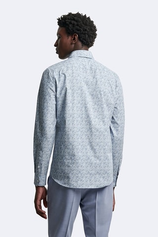 Chemise slim - Bleu