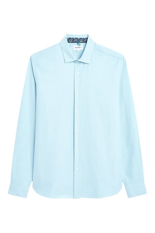 Chemise slim - Turquoise