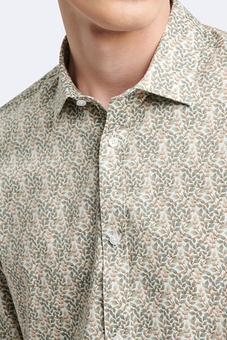 Chemise slim - Vert céladon