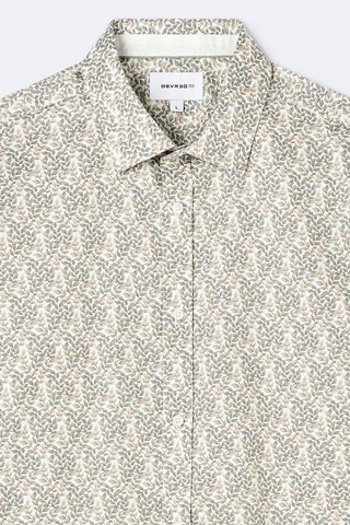 Chemise slim - Vert céladon