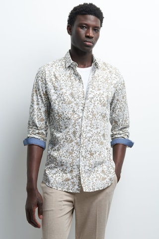 Chemise extra-slim vegan - Blanc