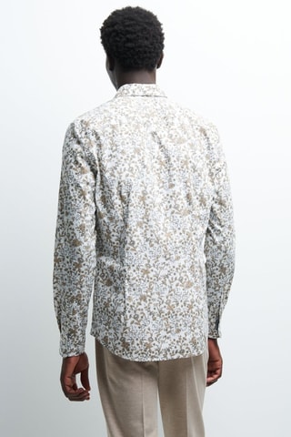 Chemise extra-slim vegan - Blanc