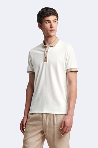 Polo slim - Blanc
