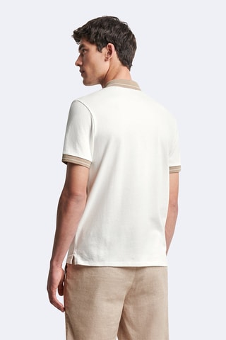 Polo slim - Blanc