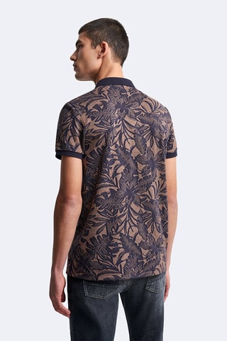 Polo slim - Marron