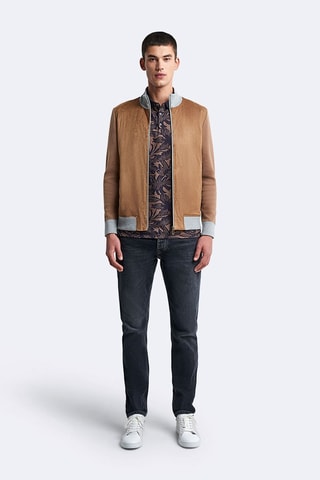 Polo slim - Marron