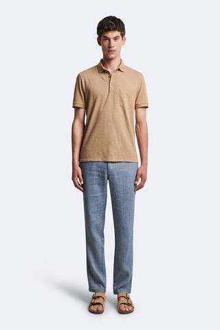 Polo slim - Beige