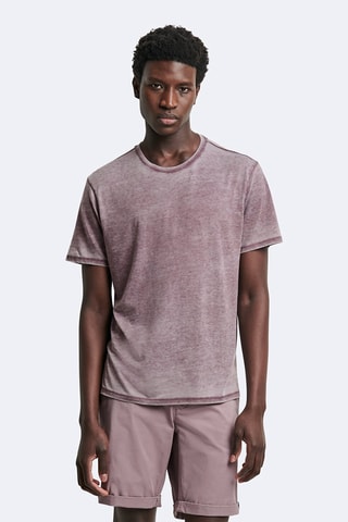 T-shirt slim - Mauve