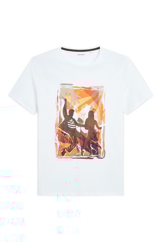 T-shirt slim - Écru