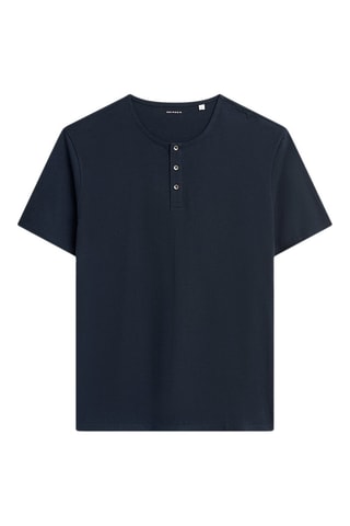 T-shirt slim - Bleu marine