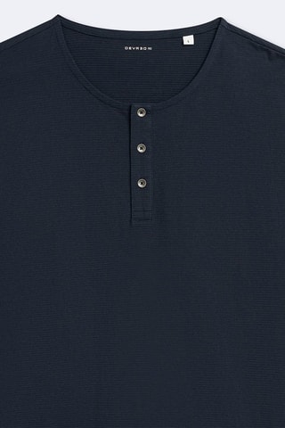 T-shirt slim - Bleu marine