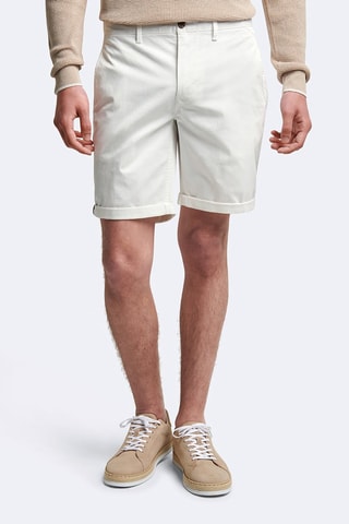 Bermuda slim - Blanc