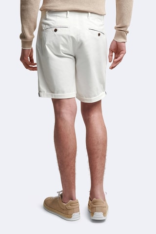 Bermuda slim - Blanc