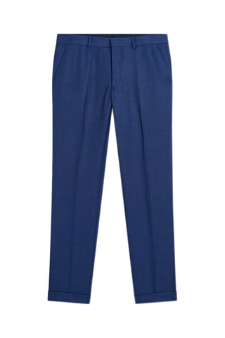 Pantalon de costume en laine - Bleu