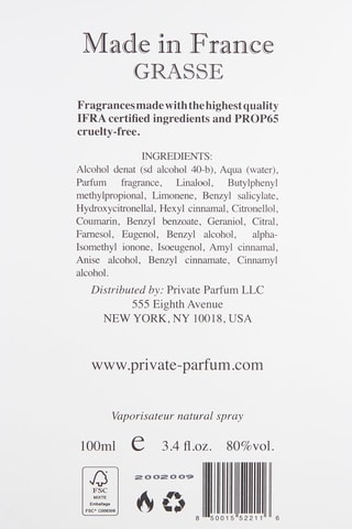 Las Vegas Private Eau de parfum 100 ml