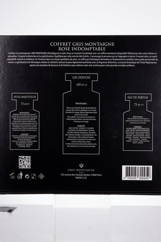 Coffret Rose Indomptable Gris Montaigne - 3 produtos