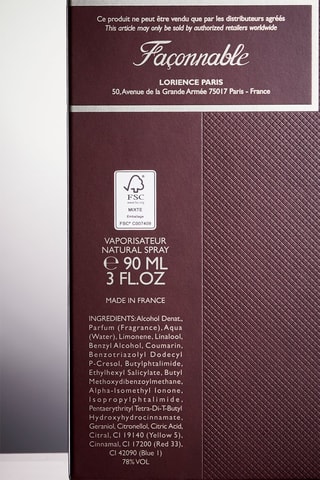 Faconnable Legacy - Eau de parfum 90 ml - Amadeirado, Oriental, Apimentado
