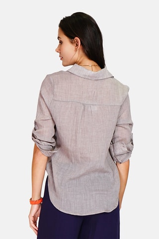 Tunique en lin - 
Gris