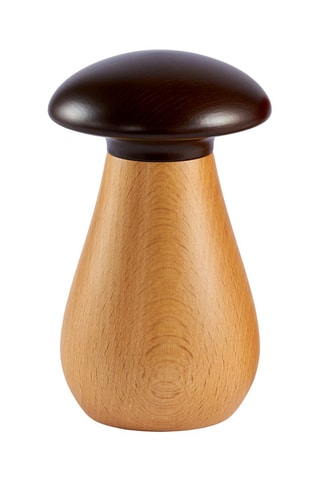 Gelakt Houten Kruidenmolen Champignon 13,5 cm