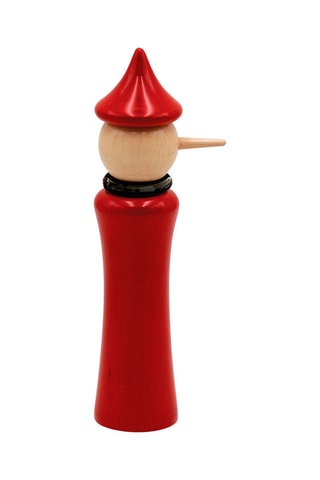Beukenhouten Kruidenmolen Pinocchio 18,5 cm