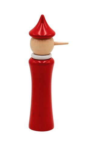 Beukenhouten Kruidenmolen Pinocchio 18,5 cm