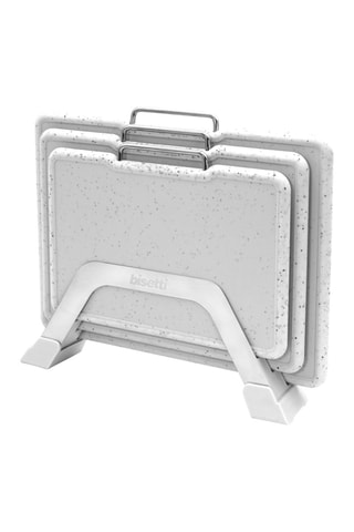 3 tábuas para cortar com base StoneWhite