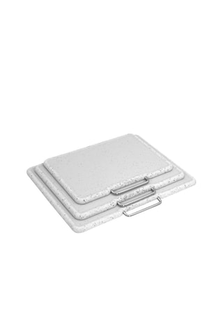 3 tábuas para cortar com base StoneWhite