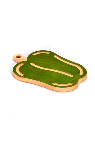 Tábua de corte/base para travessa em faia - Pimento - 23,5 x 33 x 2 cm