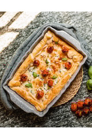 Travessa para forno em arenito Pierre Gourmet 34 x 22 x 7 cm