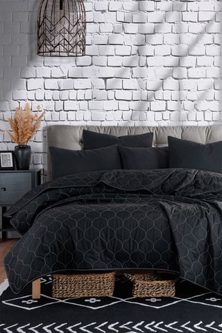 Parure de couette - Noir