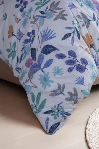 Parure de couette en coton renforcé Hope - Lilas
