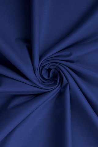 Drap plat en coton renforcé 155 fils/cm² Tonne Bleue - Bleu foncé