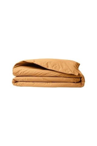 Housse de couette en coton renforcé 155 fils/cm² Tonne Orage - Orange