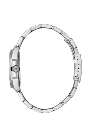 Montre à quartz en alliage - Argenté et blanc