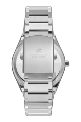 Montre à quartz en alliage - Argenté et bleu