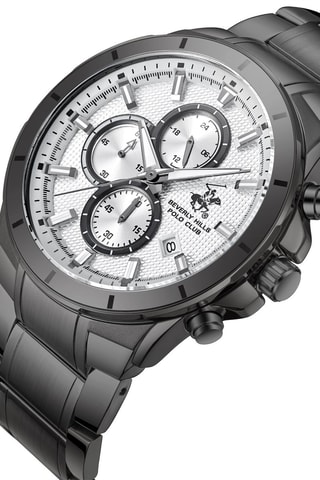 Montre à quartz en alliage - Anthracite et argenté