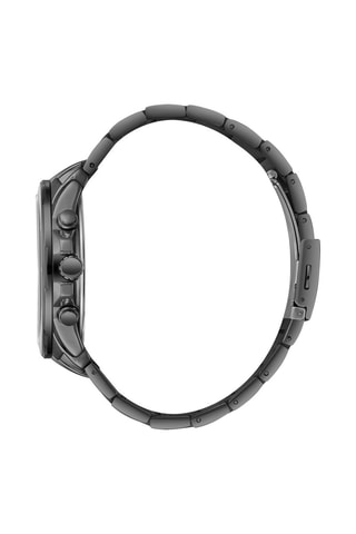 Montre à quartz en alliage - Anthracite et argenté