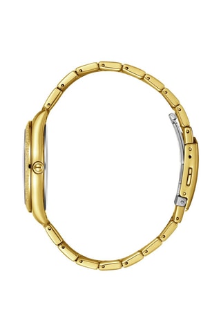 Montre à quartz en alliage et diamant - Doré et blanc