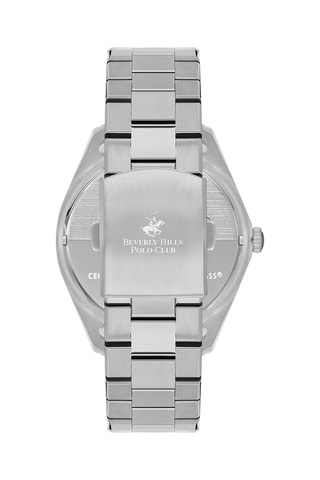 Montre automatique en acier - Argenté et noir