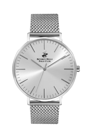 Montre à quartz en acier - Argenté