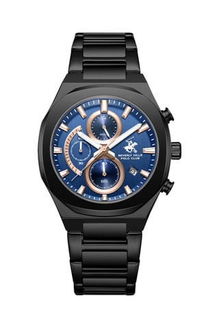 Montre à quartz en alliage - Noir