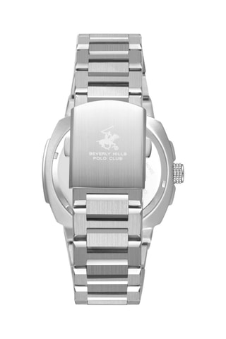 Coffret montre à quartz en acier, céramique et bracelet