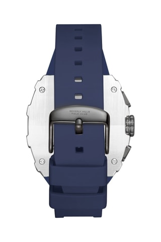 Montre à quartz en silicone - Tachymètre - Noir