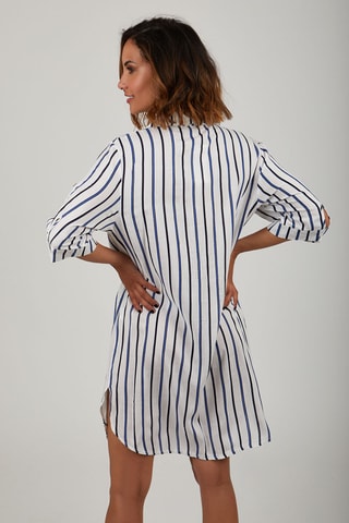 Blouse-jurk - Blauw