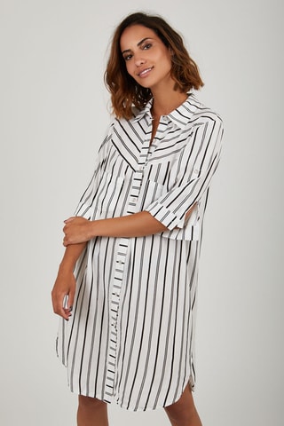 Blouse-jurk - Zwart
