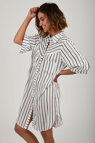 Blouse-jurk - Zwart
