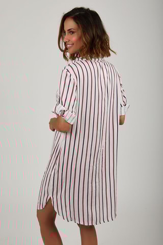 Blouse-jurk - Rood