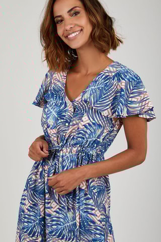 Jurk met Ruches - Roze