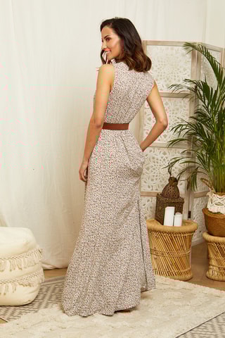 Robe longue - Blanc